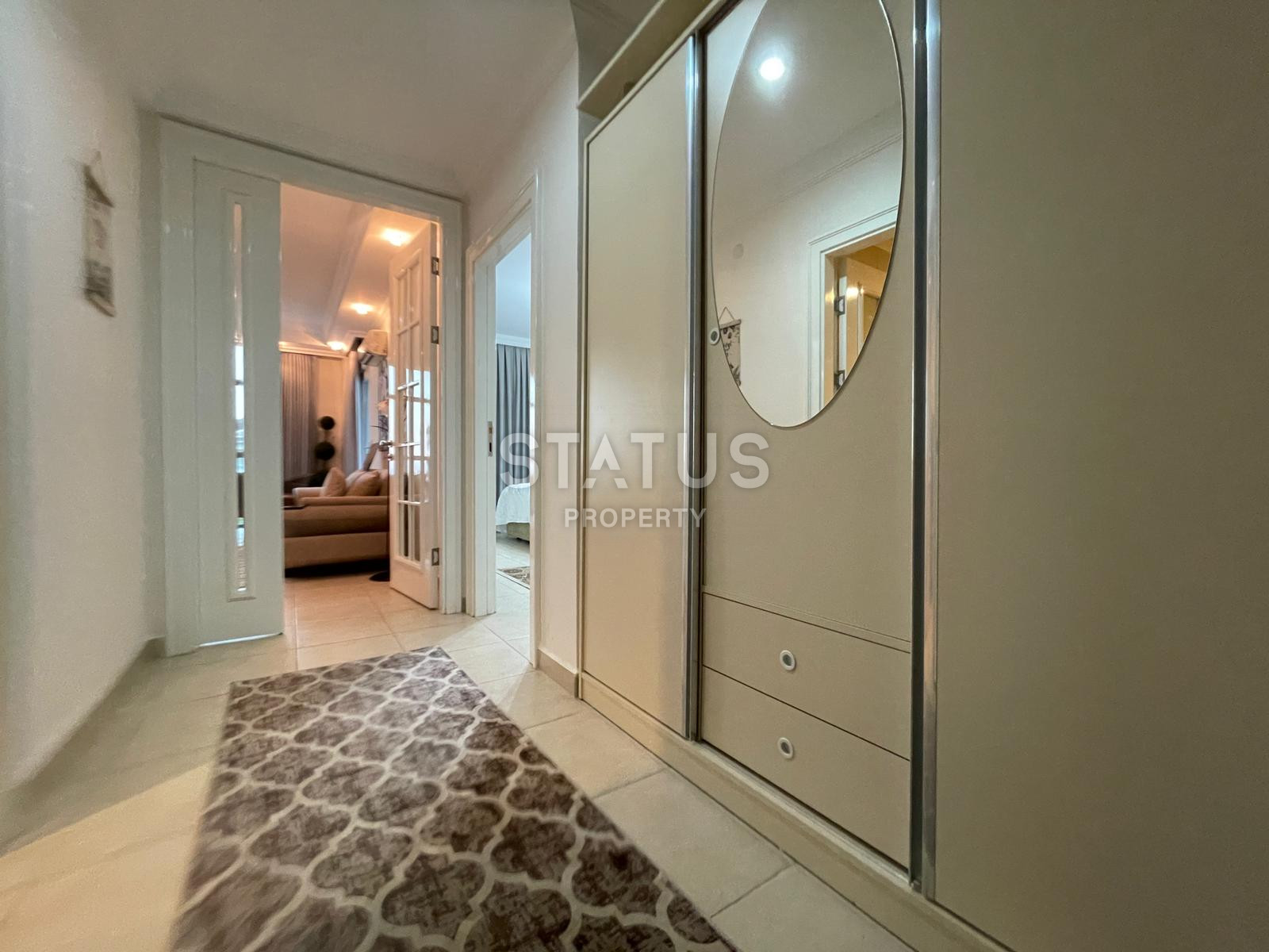 Просторная двухкомнатная квартира в популярном ЖК в Джикджилли. 70м2 фото 3