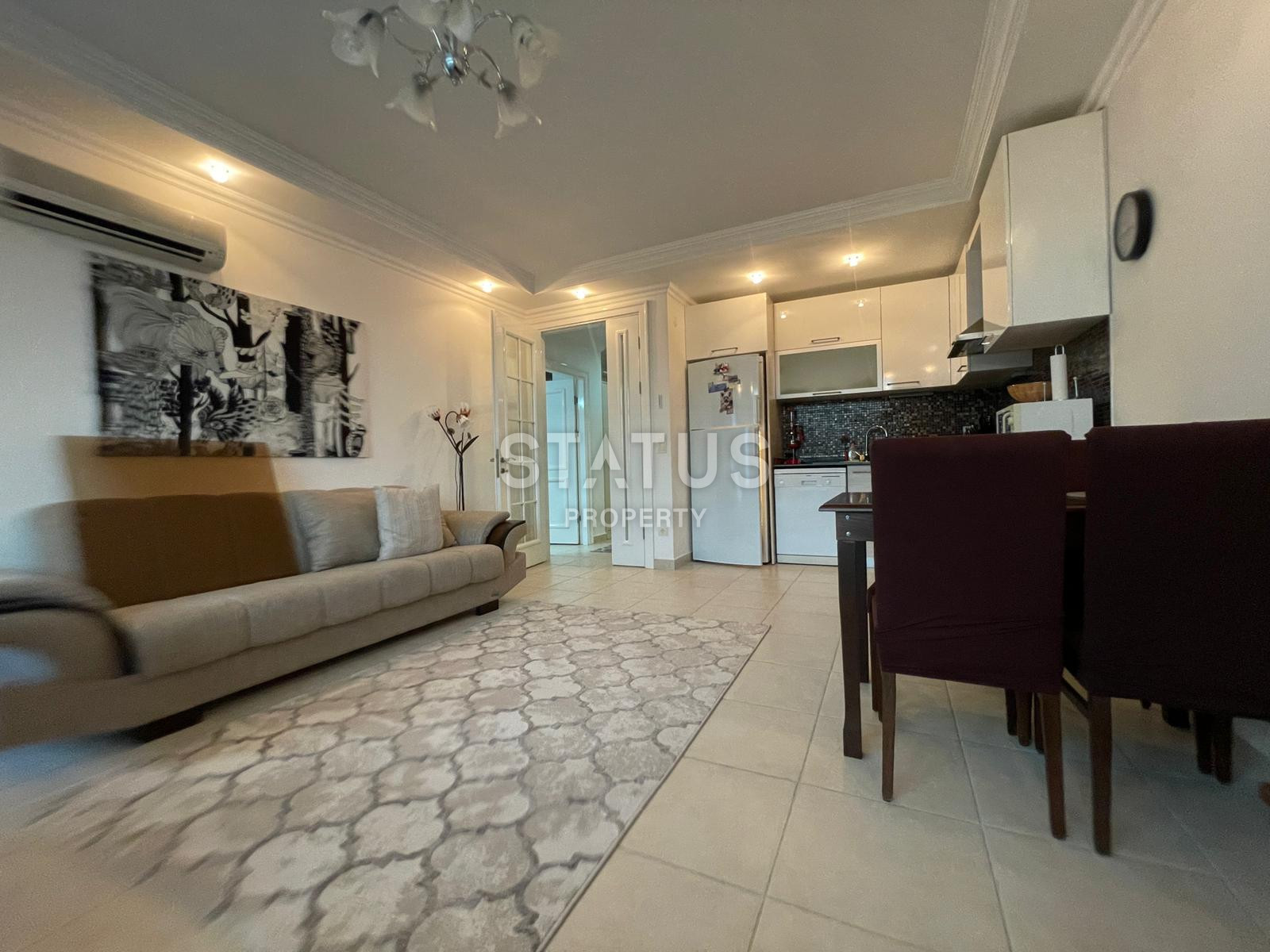 Просторная двухкомнатная квартира в популярном ЖК в Джикджилли. 70м2 фото 9