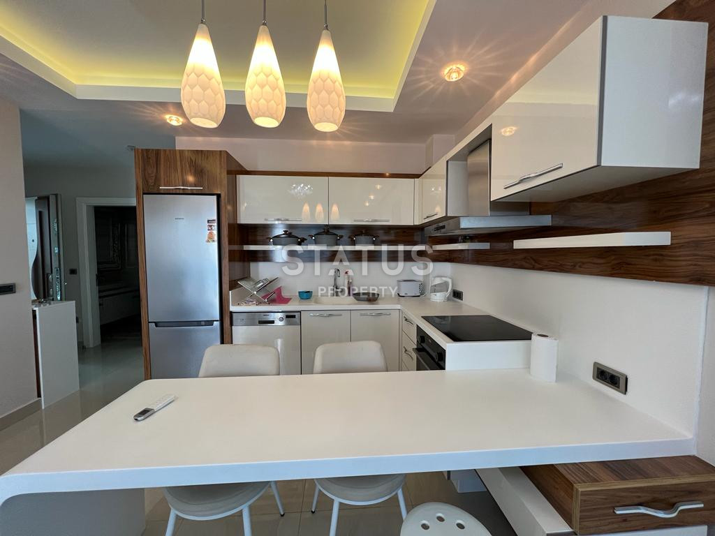 Трёхкомнатная меблированная вартира в элитном комплексе Махмутлара в 200 метрах от моря. 120м2 фото 3