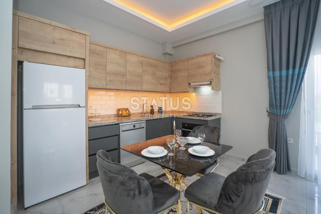 Меблированная квартира 1+1 600м от моря в Демирташе. 60м2 фото 16