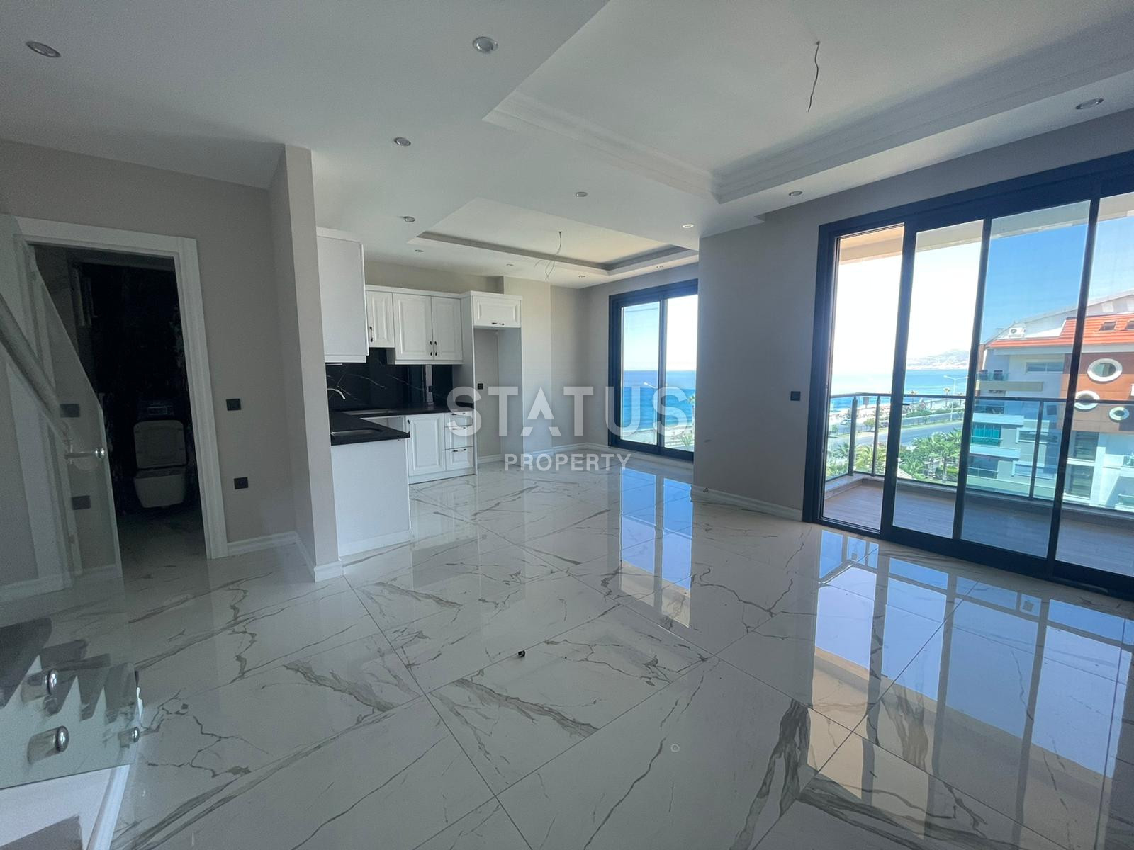 Трёхкомнатная квартира с видом на море в первой береговой в ЖК премиум класса. 110м2 фото 6