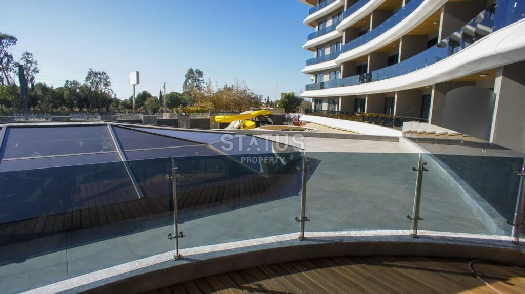 Spacious two-room apartment in a premium residential complex 50m from the sea in Kargicak.63m2 фото 12