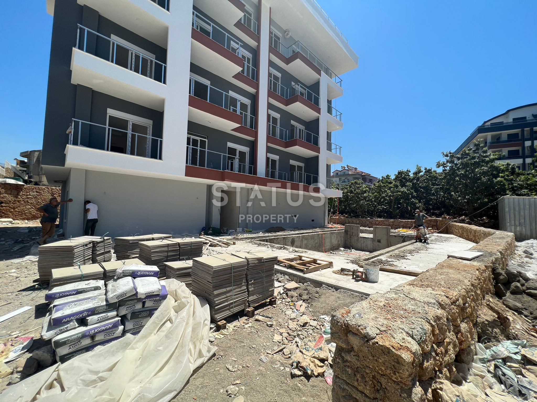 One-bedroom apartment in a residential complex with infrastructure in OBA, delivery in 2 months. 55m2 фото 5
