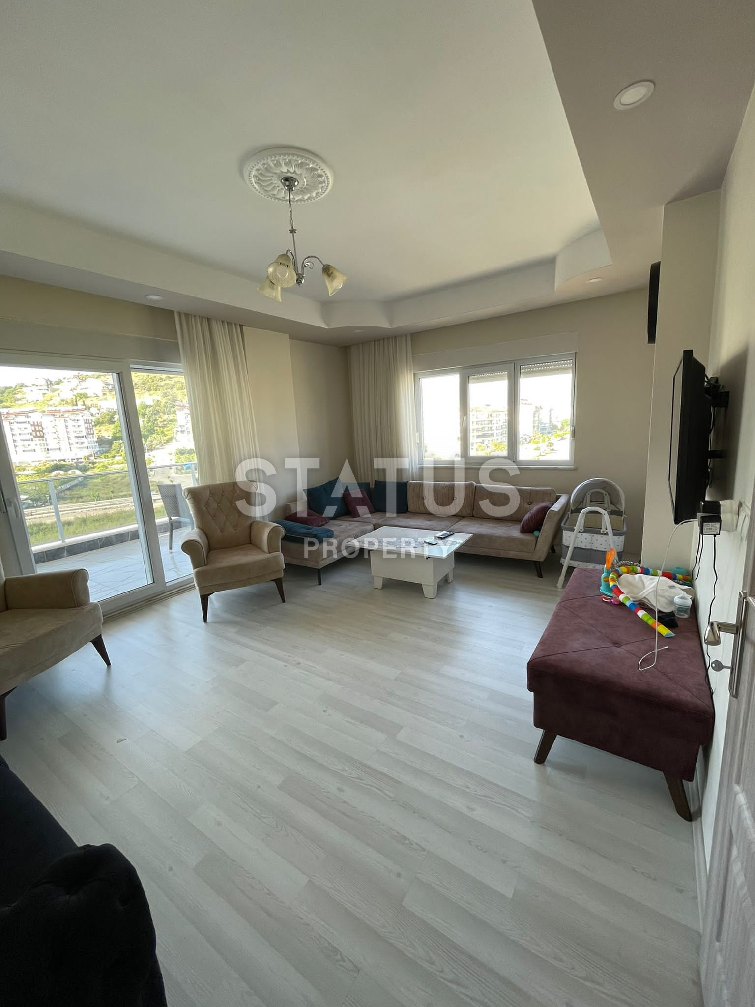 Трёхкомнатная квартира по хорошей цене в Газипаша.120м2 фото 7