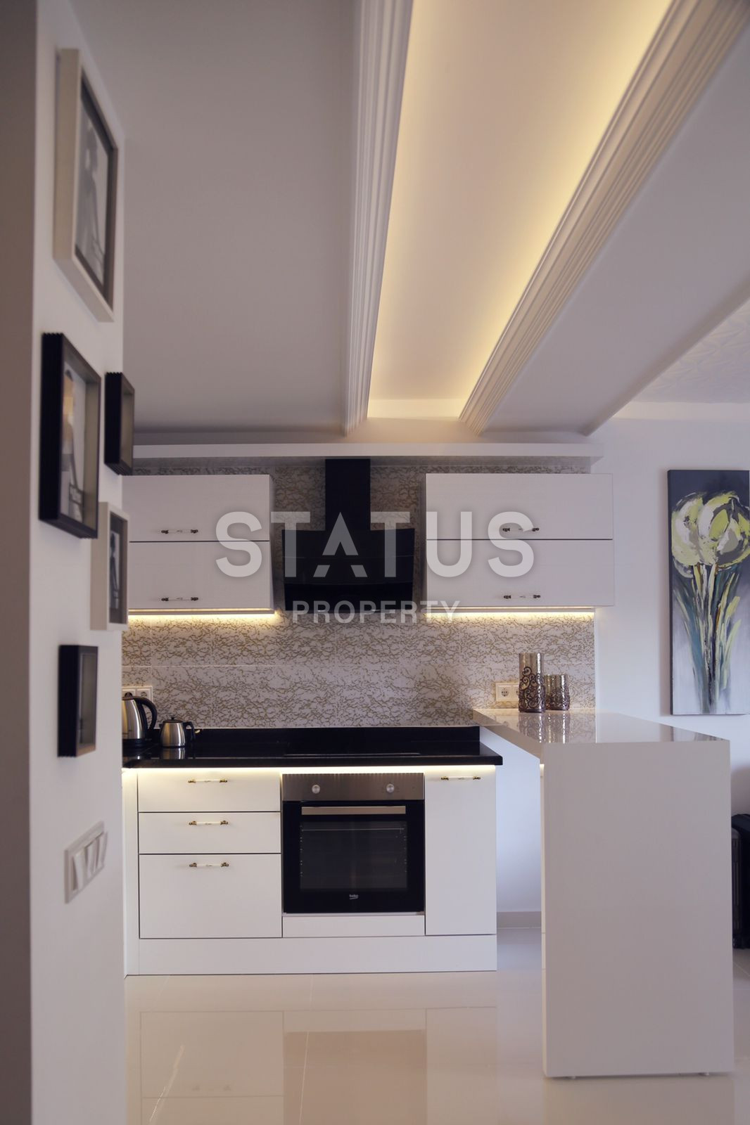 Двухкомнатные меблированные апартаменты в отлично комплексе на Клеопатре, 62 м2 фото 4