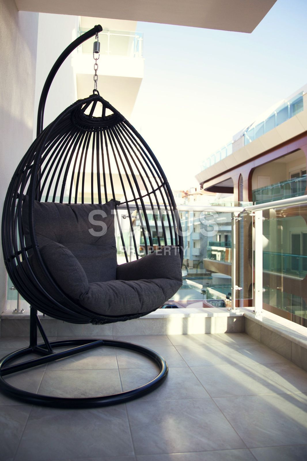 Двухкомнатные меблированные апартаменты в отлично комплексе на Клеопатре, 62 м2 фото 8