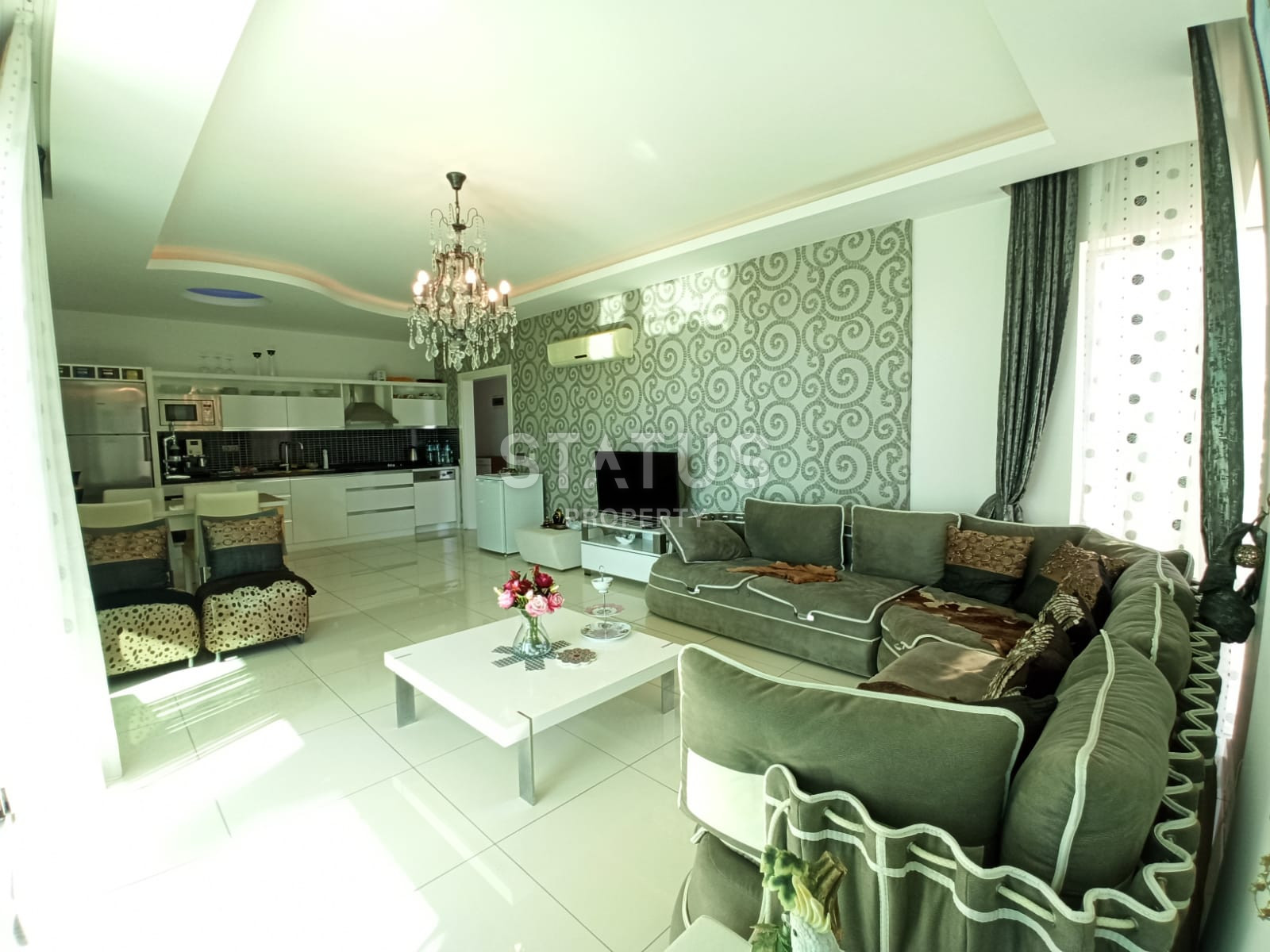 Квартира 2+1 на первой береговой линии в Кестеле, 130 м2 фото 3