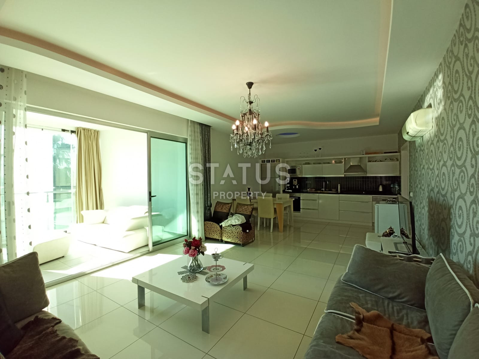 Квартира 2+1 на первой береговой линии в Кестеле, 130 м2 фото 4