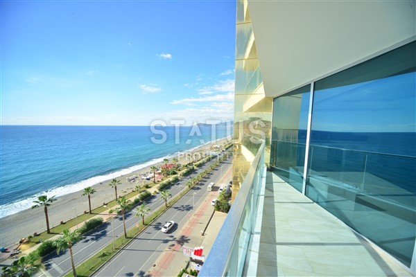 Апартаменты 1+1 класса люкс на первой береговой линии в Махмутларе, 65 м2 фото 9