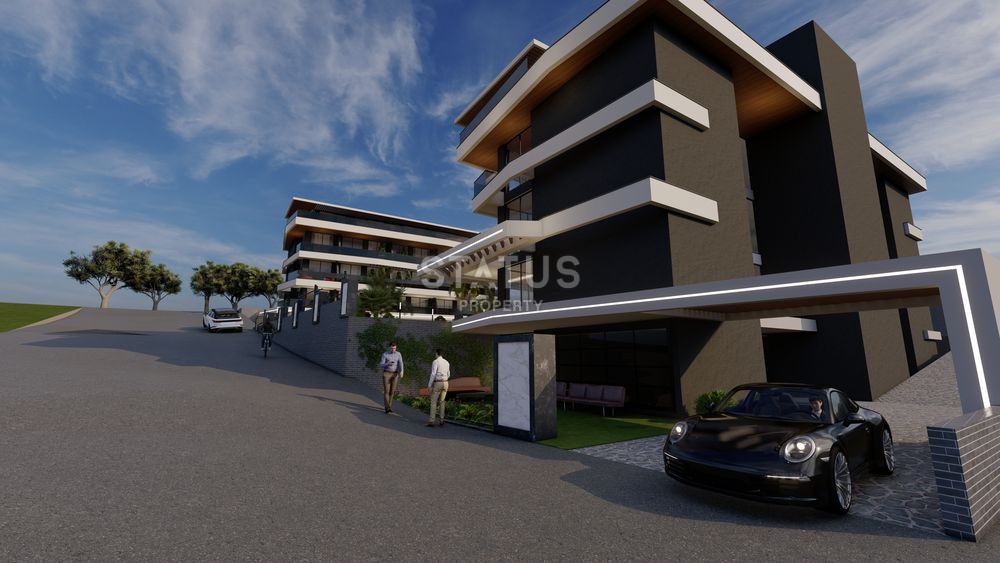 Новый проект на карандаше  в Конаклы всего в 300м от моря. 57м2 -171м2 фото 5