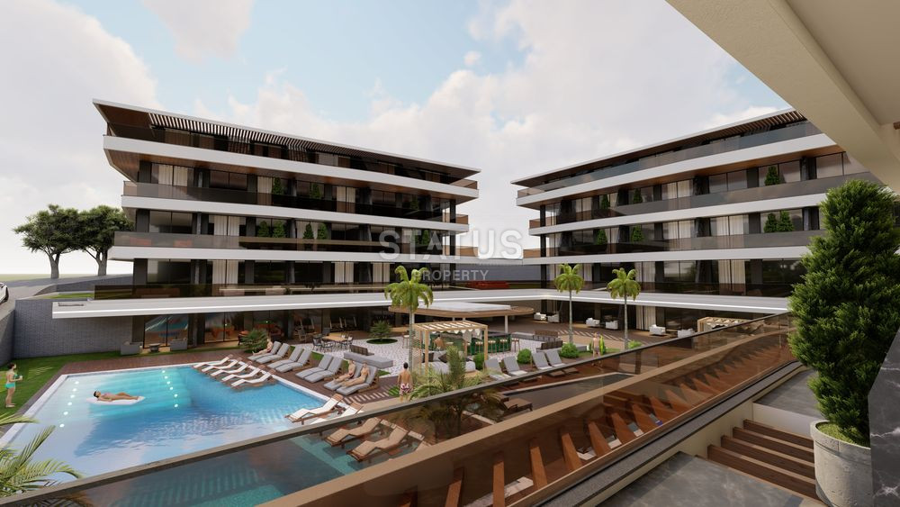 Новый проект на карандаше  в Конаклы всего в 300м от моря. 57м2 -171м2 фото 6