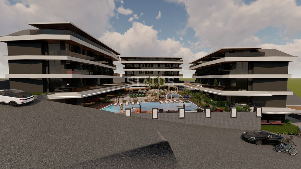 Новый проект на карандаше  в Конаклы всего в 300м от моря. 57м2 -171м2 фото 7