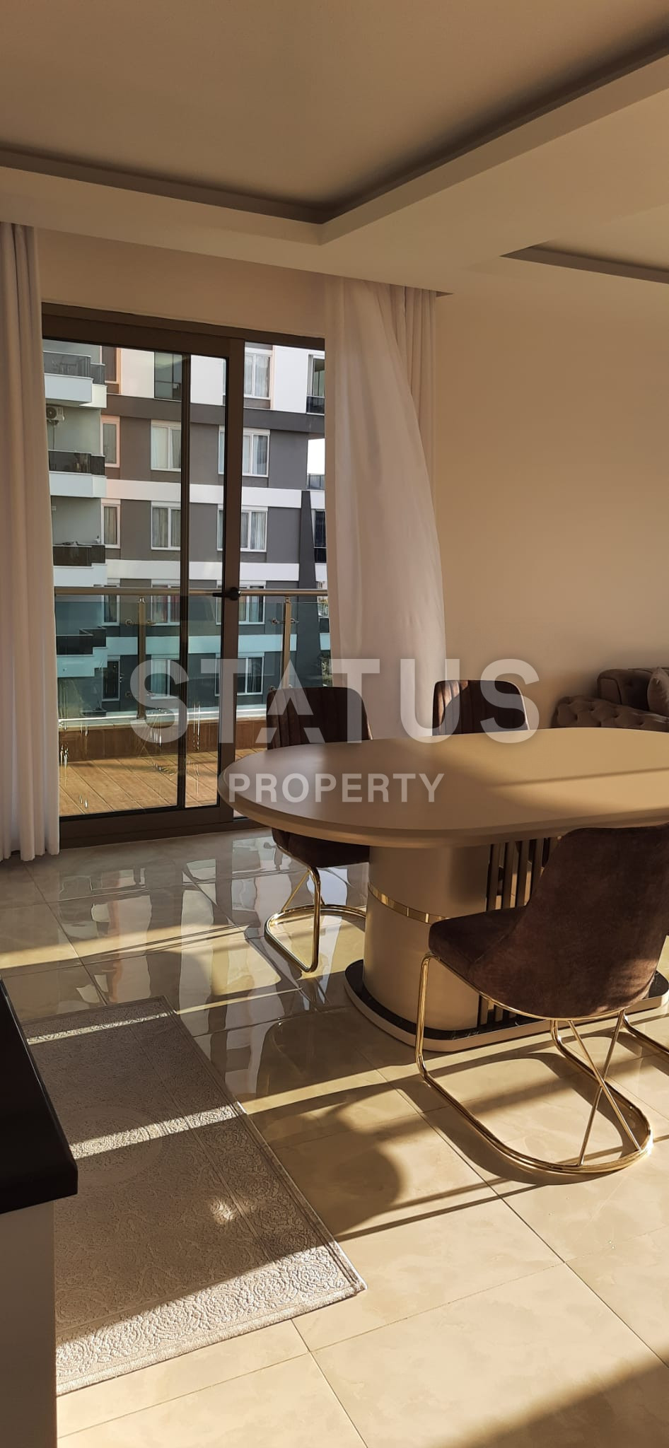 Очень просторные апартаменты с красивой мебелью в Махмутларе в ЖК с инфраструктурой. 85м2 фото 4