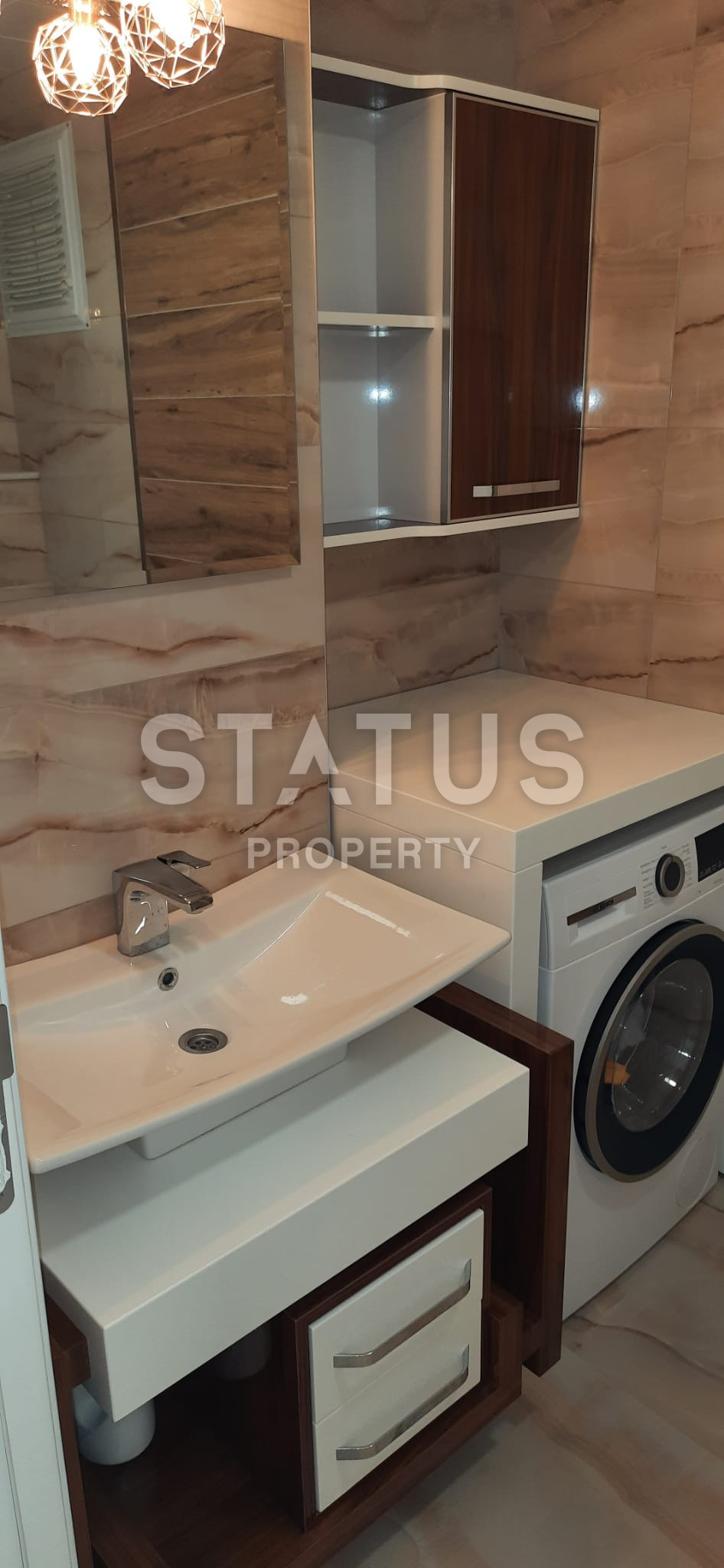 Очень просторные апартаменты с красивой мебелью в Махмутларе в ЖК с инфраструктурой. 85м2 фото 10