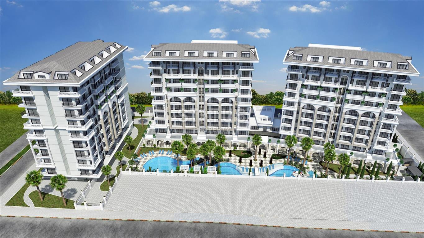 Luxury apartments 2+1 for resale from a top developer in the center of Alanya, 85 m2 фото 3