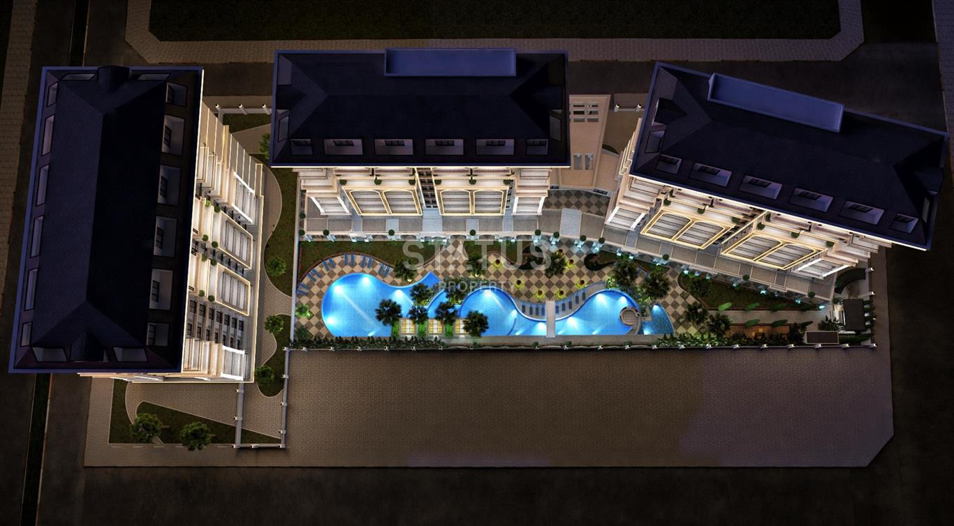 Luxury apartments 2+1 for resale from a top developer in the center of Alanya, 85 m2 фото 5