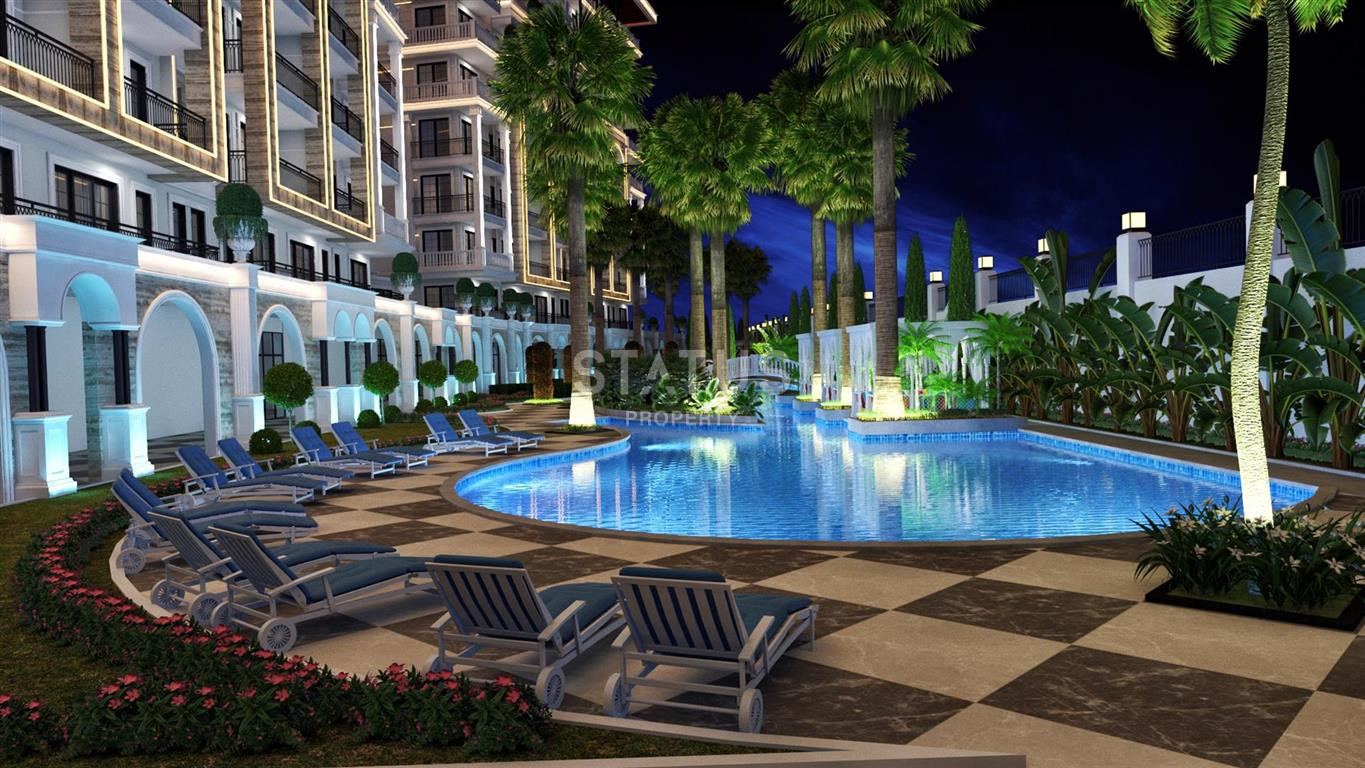 Luxury apartments 2+1 for resale from a top developer in the center of Alanya, 85 m2 фото 8