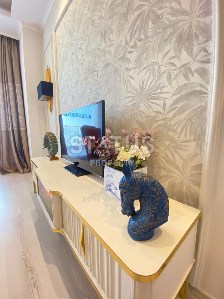 One bedroom furnished apartment with sea view in Mahmutlar. 65m2 фото 4