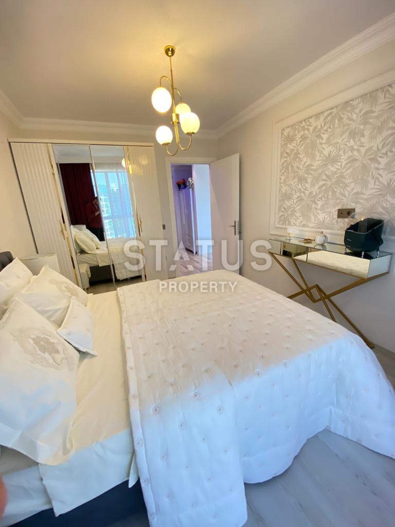 One bedroom furnished apartment with sea view in Mahmutlar. 65m2 фото 12