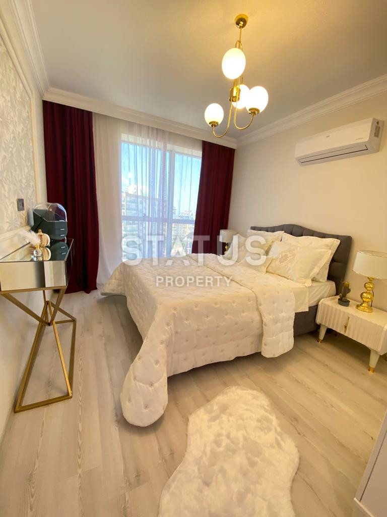 One bedroom furnished apartment with sea view in Mahmutlar. 65m2 фото 13