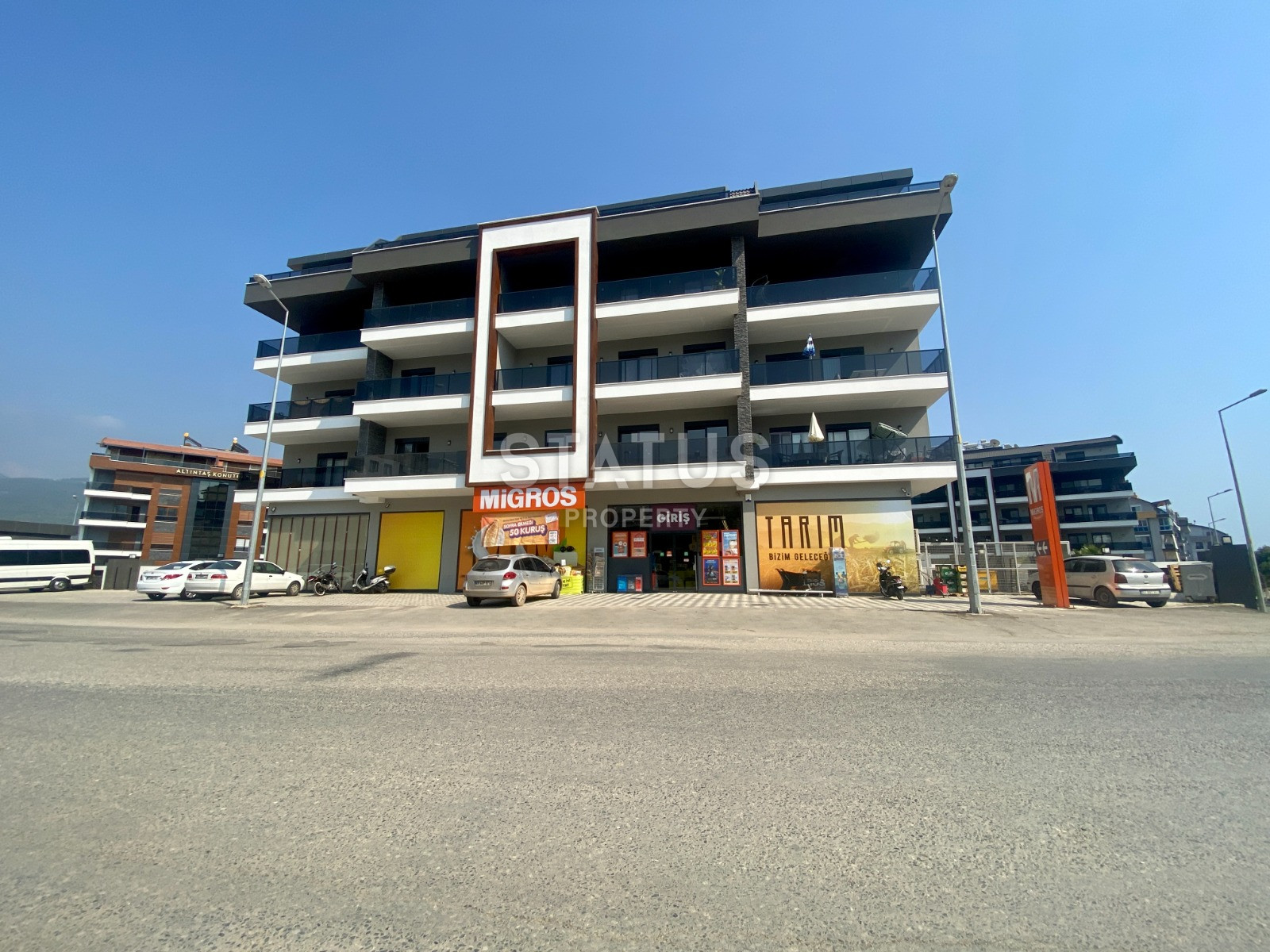 Spacious new two-room apartment in a complex with rich infrastructure in the upper OBA area. 62m2 фото 15