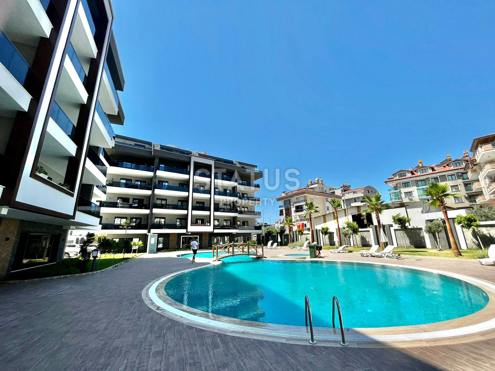 Spacious new two-room apartment in a complex with rich infrastructure in the upper OBA area. 62m2 фото 17