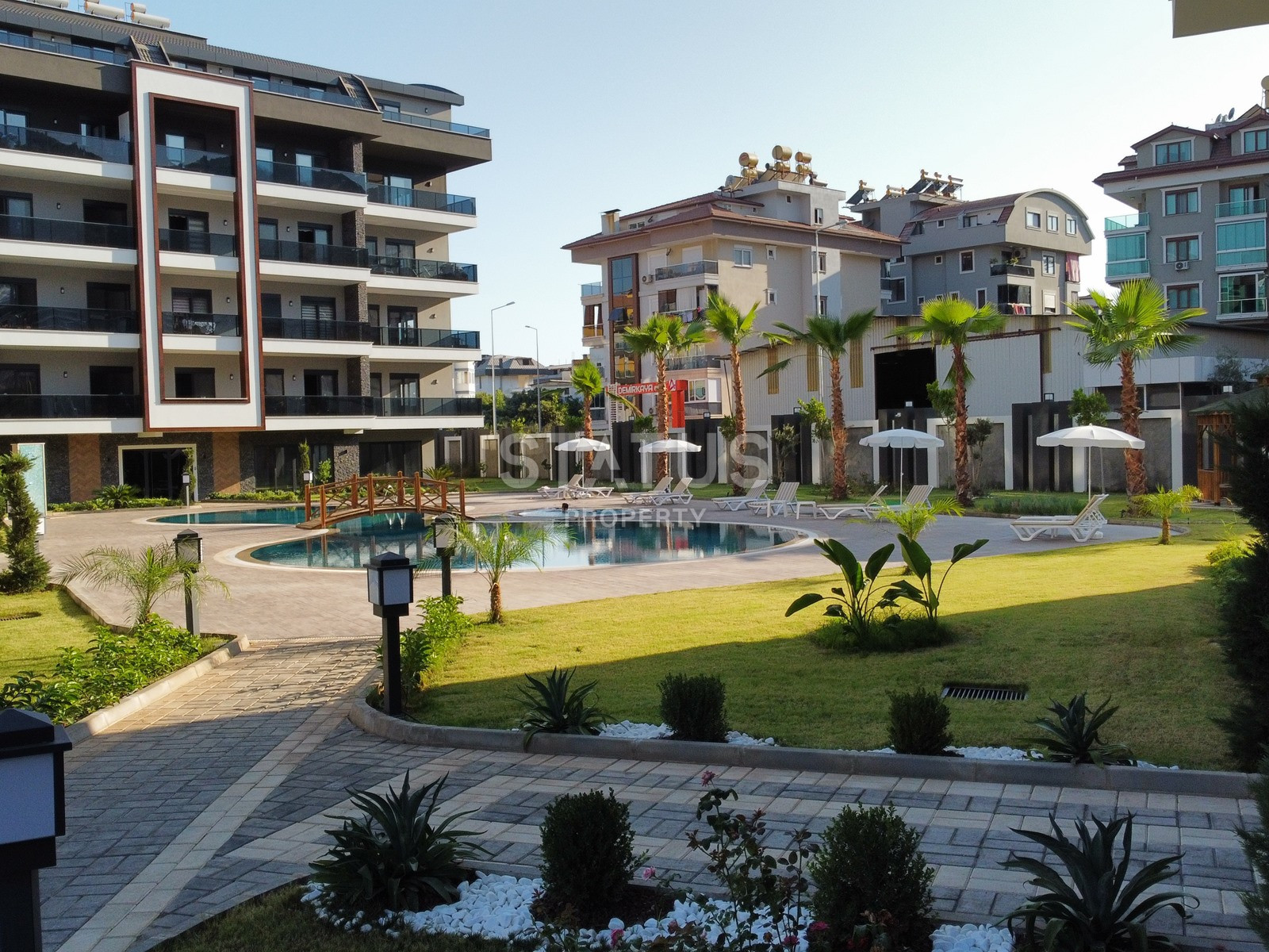 Spacious new two-room apartment in a complex with rich infrastructure in the upper OBA area. 62m2 фото 19