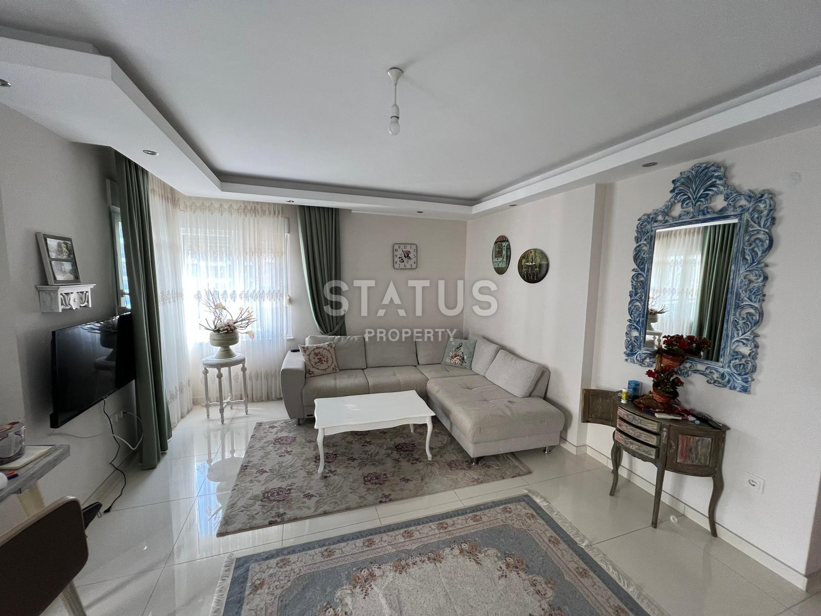 Апартаменты 1+1 в живописном районе Кестель, всего в 50 метрах от моря, 67 м2. фото 3