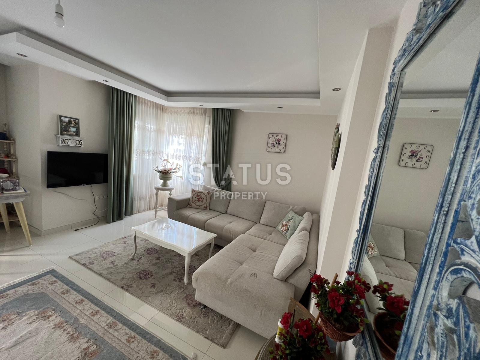 Апартаменты 1+1 в живописном районе Кестель, всего в 50 метрах от моря, 67 м2. фото 7