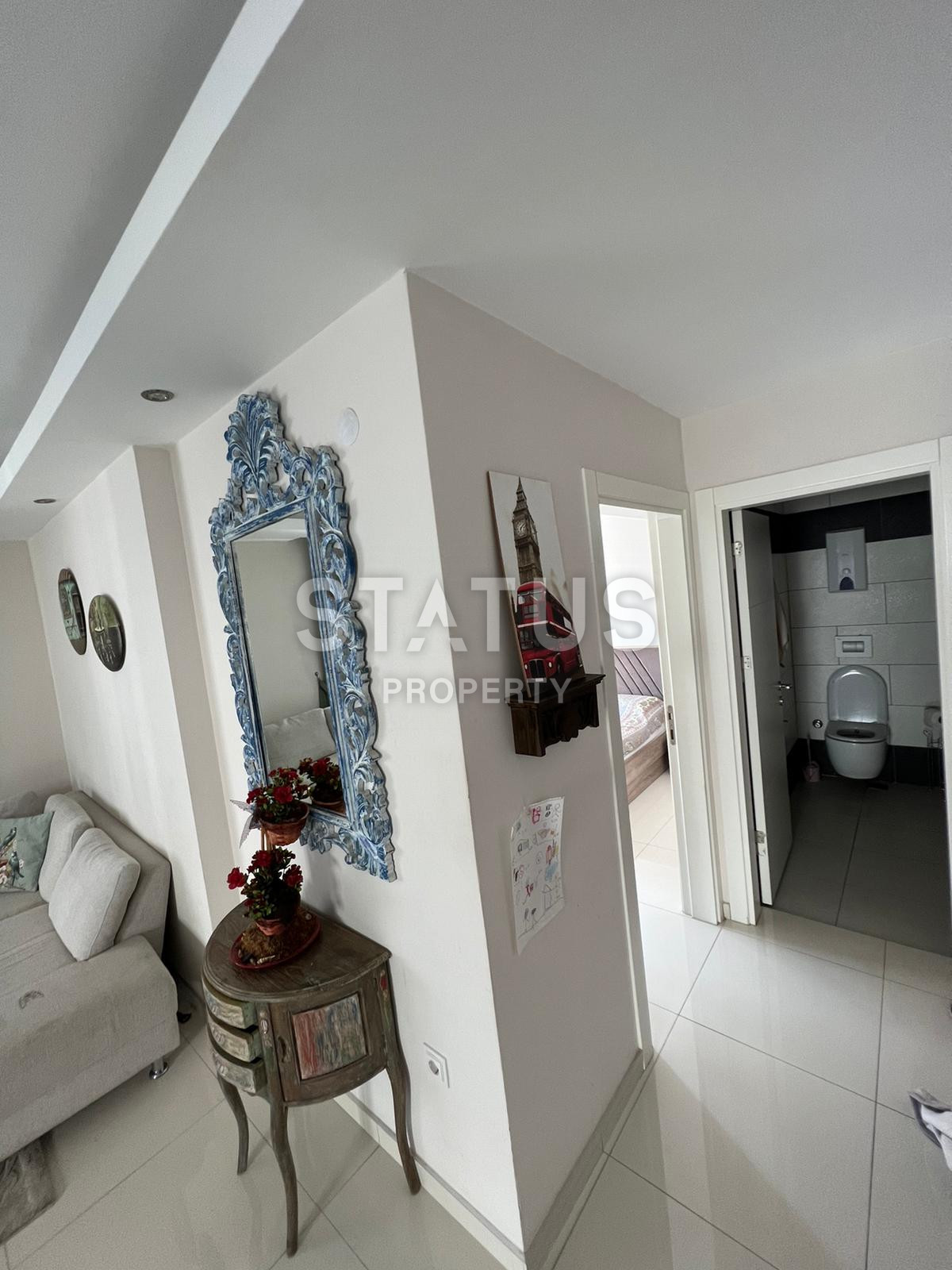 Апартаменты 1+1 в живописном районе Кестель, всего в 50 метрах от моря, 67 м2. фото 14