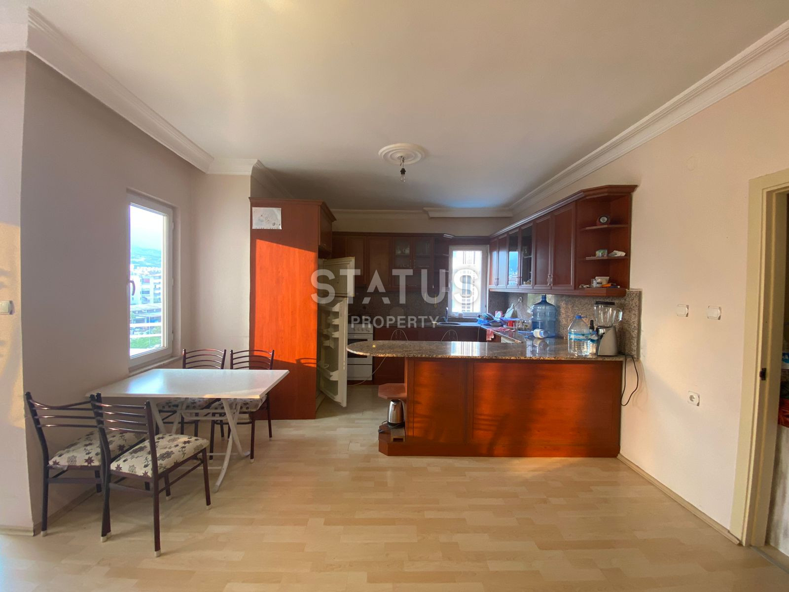 Three-room apartment in Oba, 100 meters from the sea. фото 3