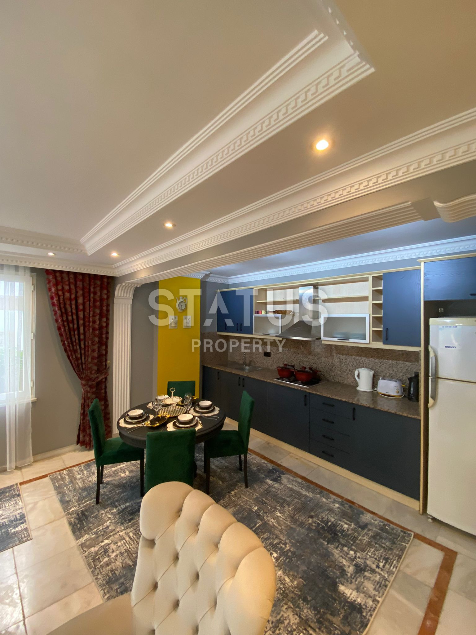 Очень просторная двухкомнатная квартира в шаговой доступности от моря в нижней ОБЕ. 70м2 фото 5