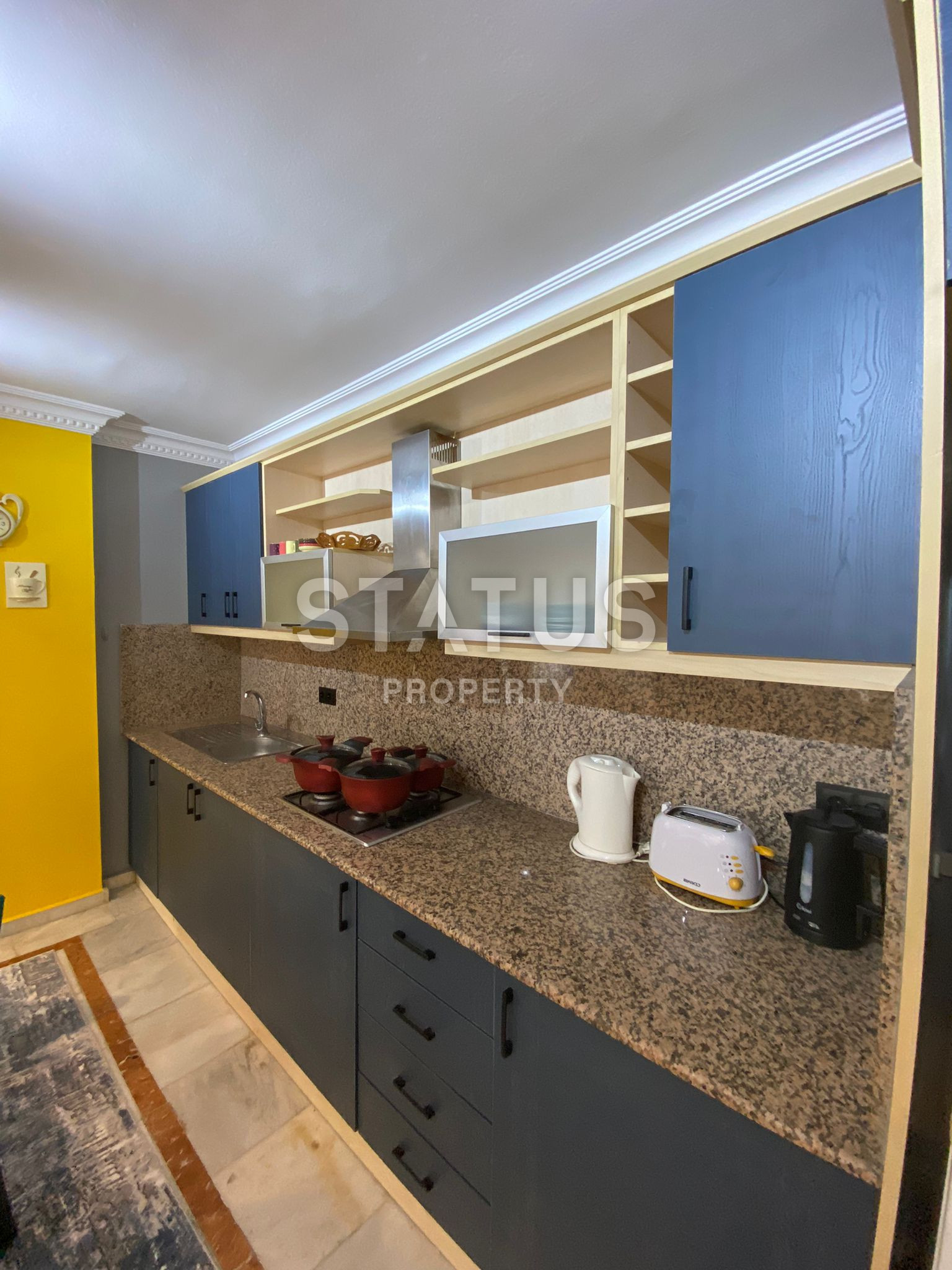 Очень просторная двухкомнатная квартира в шаговой доступности от моря в нижней ОБЕ. 70м2 фото 12