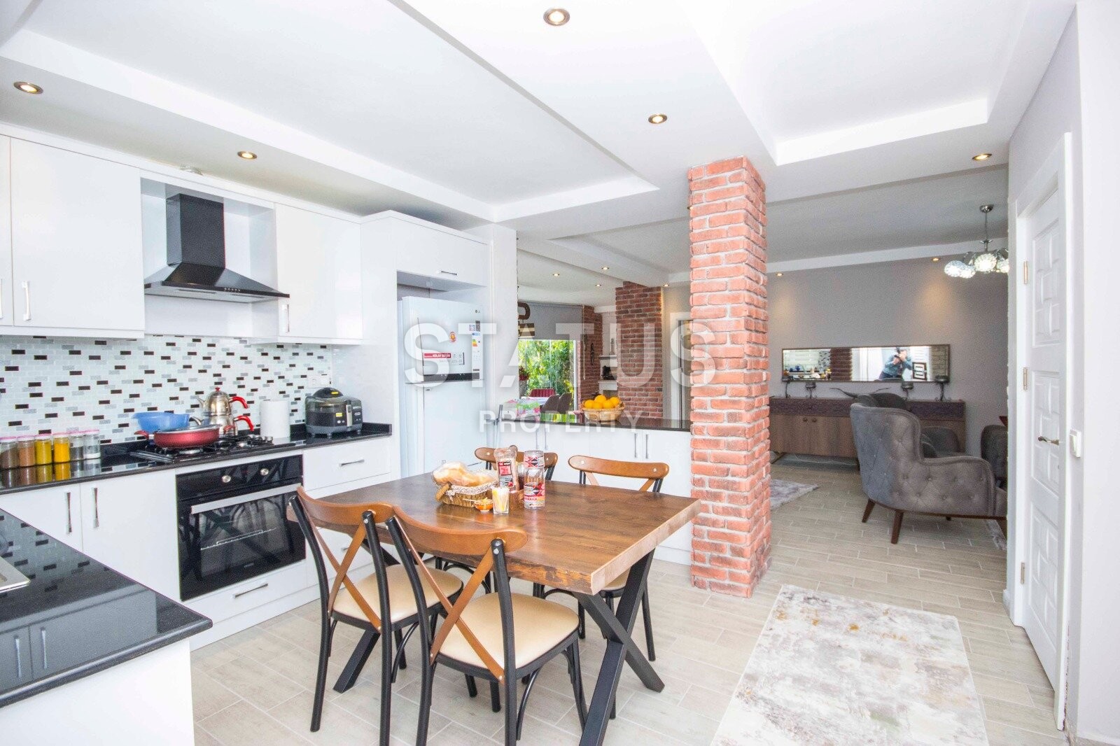 Меблированные апартаменты 2+1 в комплексе с бассейном в Обе, 120 м2 фото 4