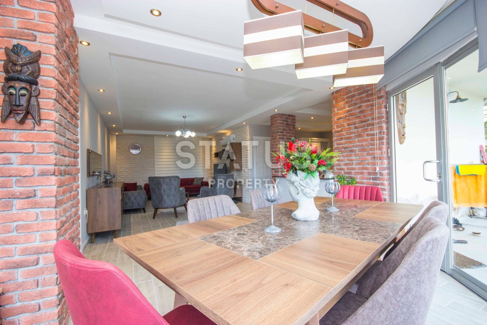 Меблированные апартаменты 2+1 в комплексе с бассейном в Обе, 120 м2 фото 5