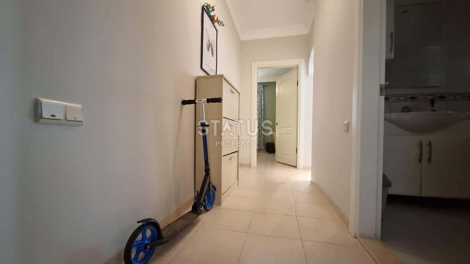 Трёхкомнатная меблированная квартира 200м от моря в  нижней ОБЕ. 95м2 фото 12