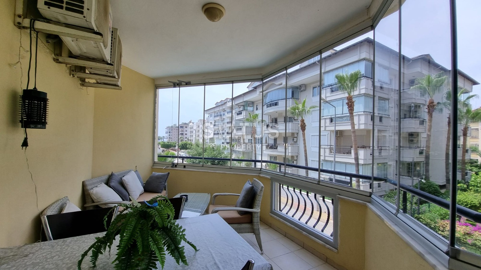 Трёхкомнатная меблированная квартира 200м от моря в  нижней ОБЕ. 95м2 фото 15