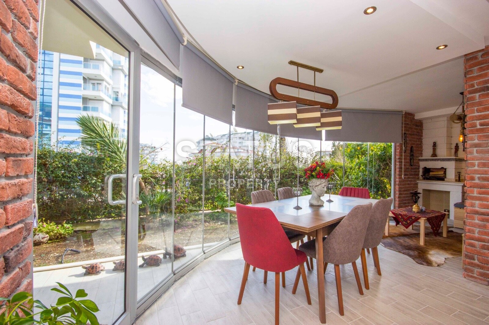 Меблированные апартаменты 2+1 в комплексе с бассейном в Обе, 120 м2 фото 8