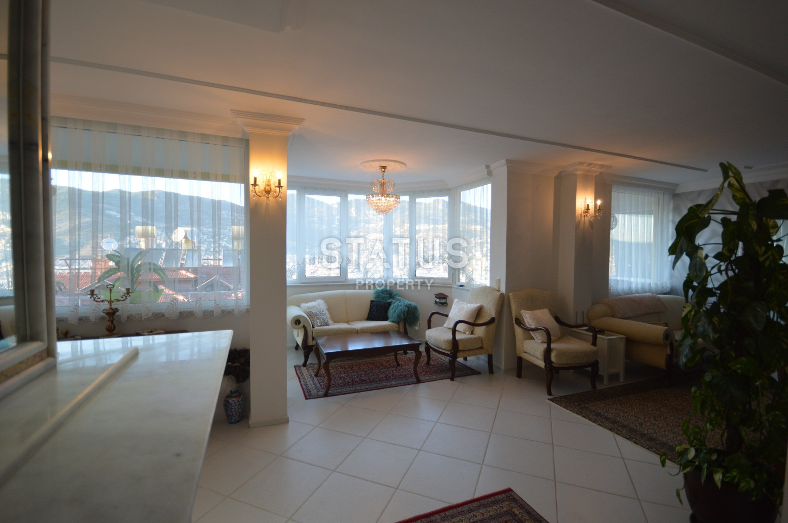 Пентхаус 4+1 в центральной части Аланьи с видом на горы. 340м2 фото 19