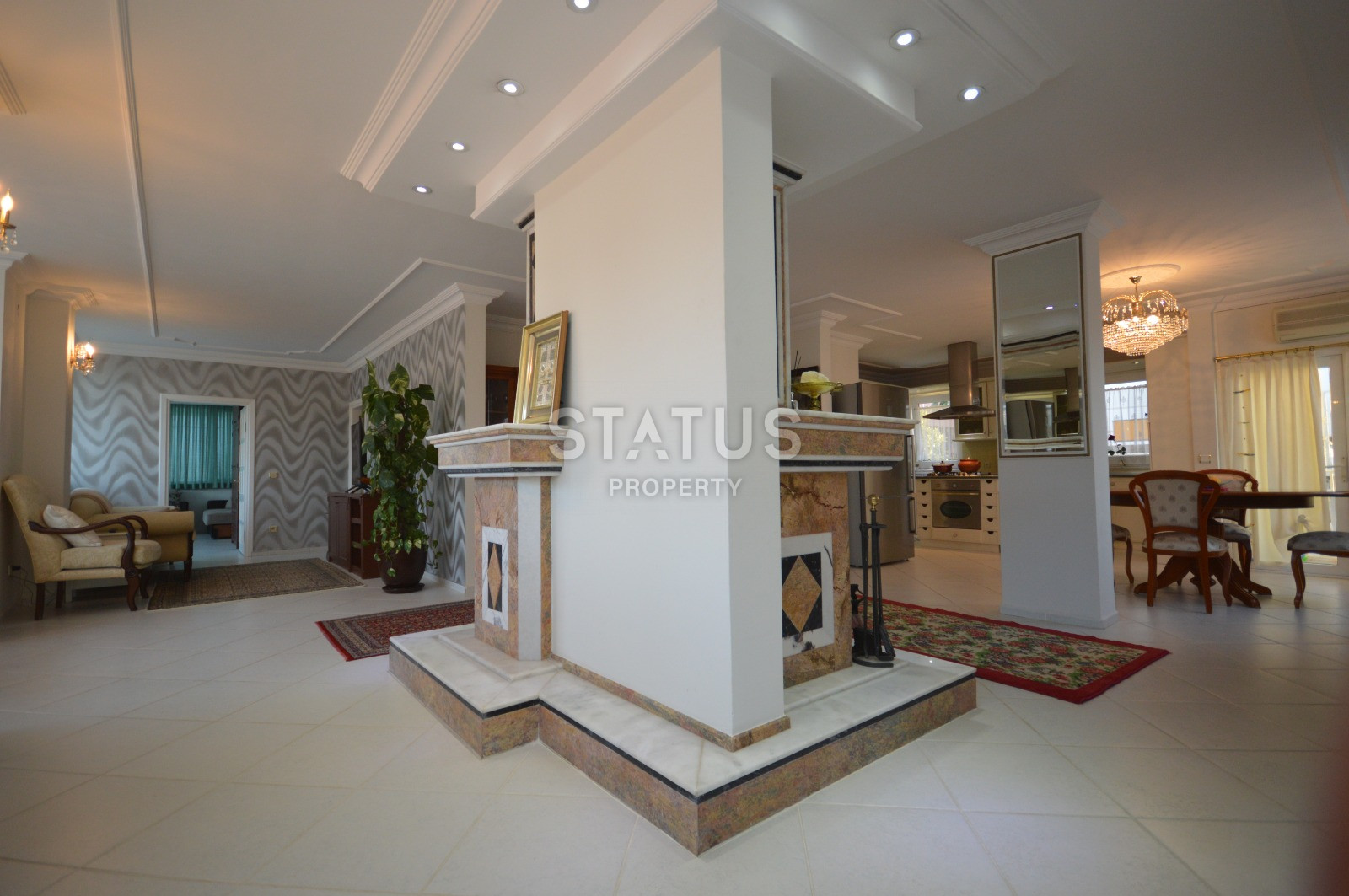 Пентхаус 4+1 в центральной части Аланьи с видом на горы. 340м2 фото 21