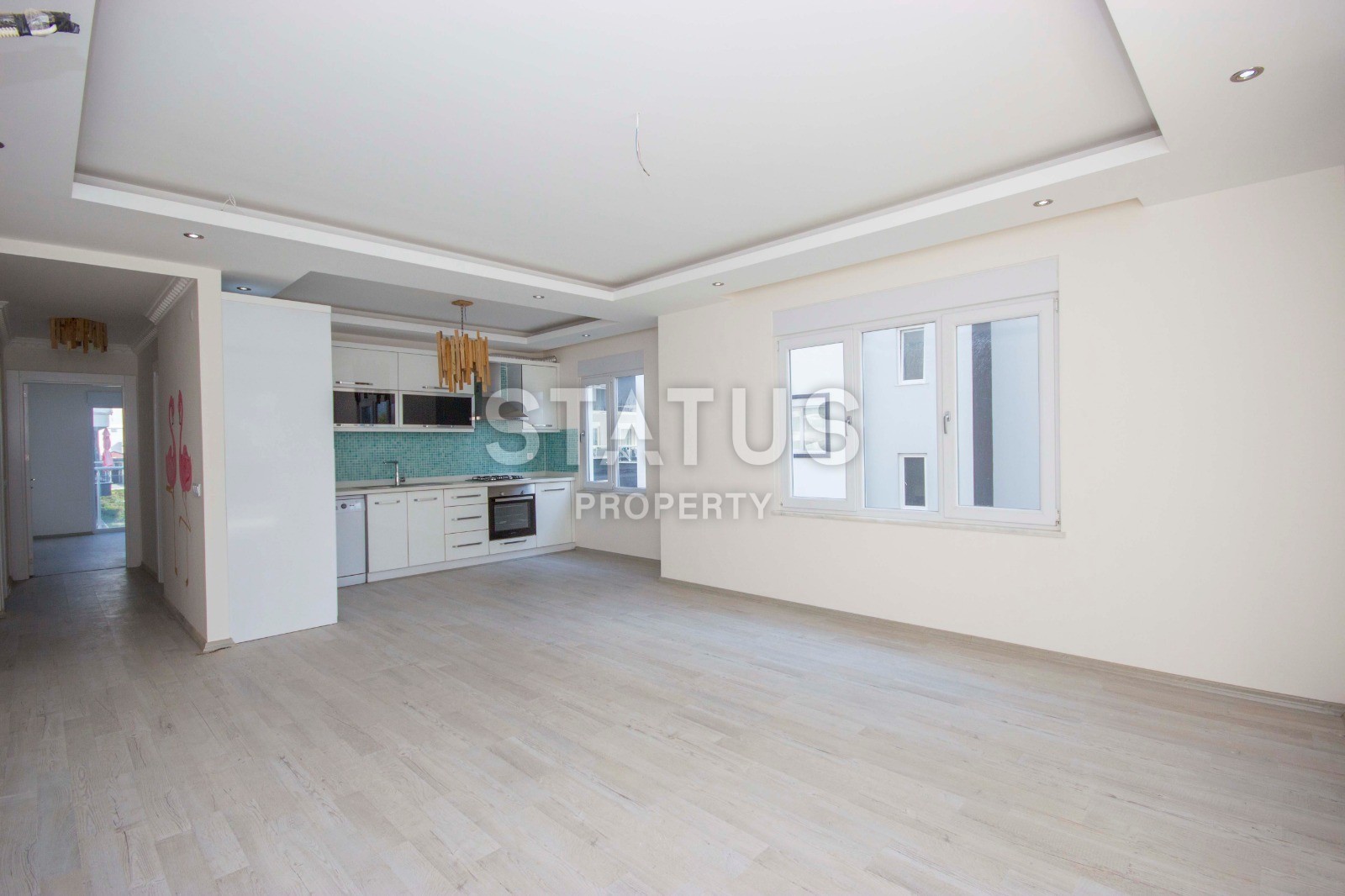 Трехкомнатные апартаменты с ремонтом в районе Джикджилли, 100 м2 фото 3