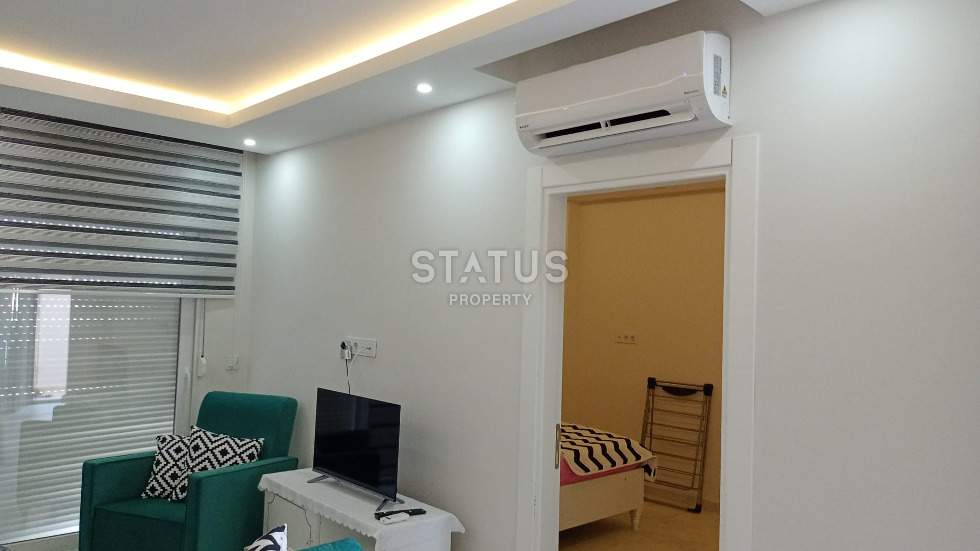 Двухкомнатная меблированная квартира с видом на море в 300м от него в Махмутларе. 65м2 фото 4