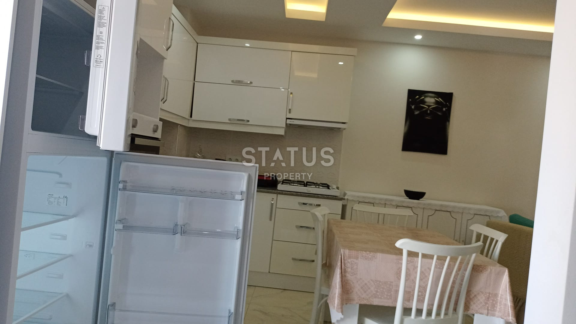 Двухкомнатная меблированная квартира с видом на море в 300м от него в Махмутларе. 65м2 фото 7