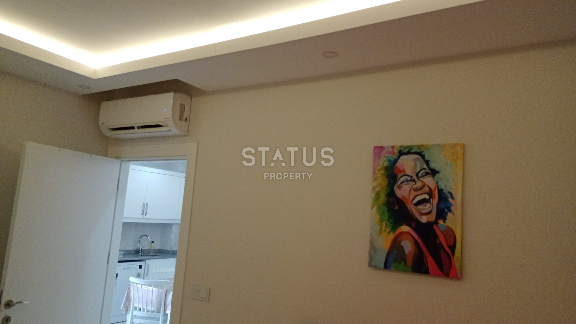 Двухкомнатная меблированная квартира с видом на море в 300м от него в Махмутларе. 65м2 фото 12