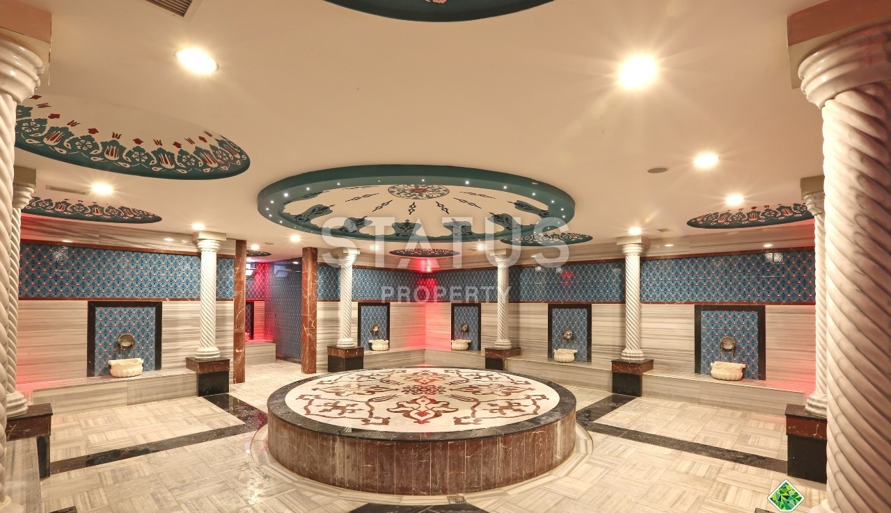 Меблированные апартаменты в комплексе с инфраструктурой в Джикджилли, 65 м2 фото 12