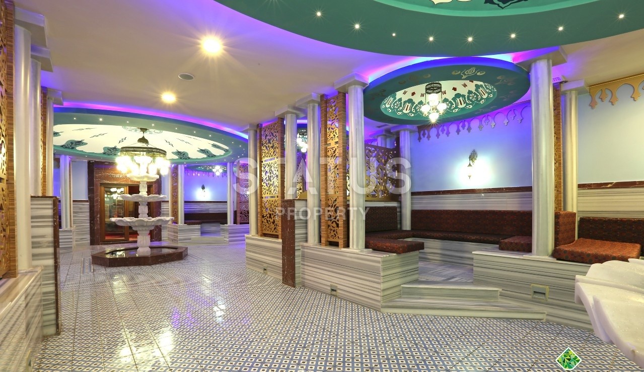 Меблированные апартаменты в комплексе с инфраструктурой в Джикджилли, 65 м2 фото 14