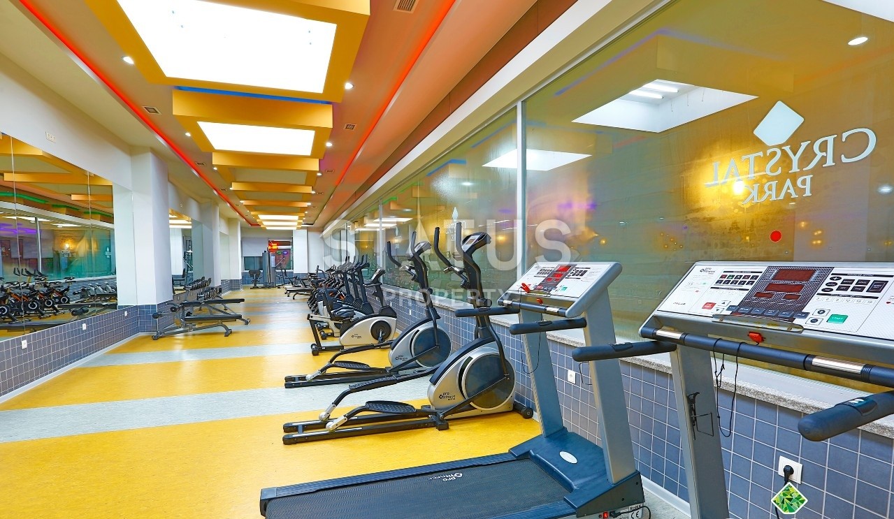 Меблированные апартаменты в комплексе с инфраструктурой в Джикджилли, 65 м2 фото 15