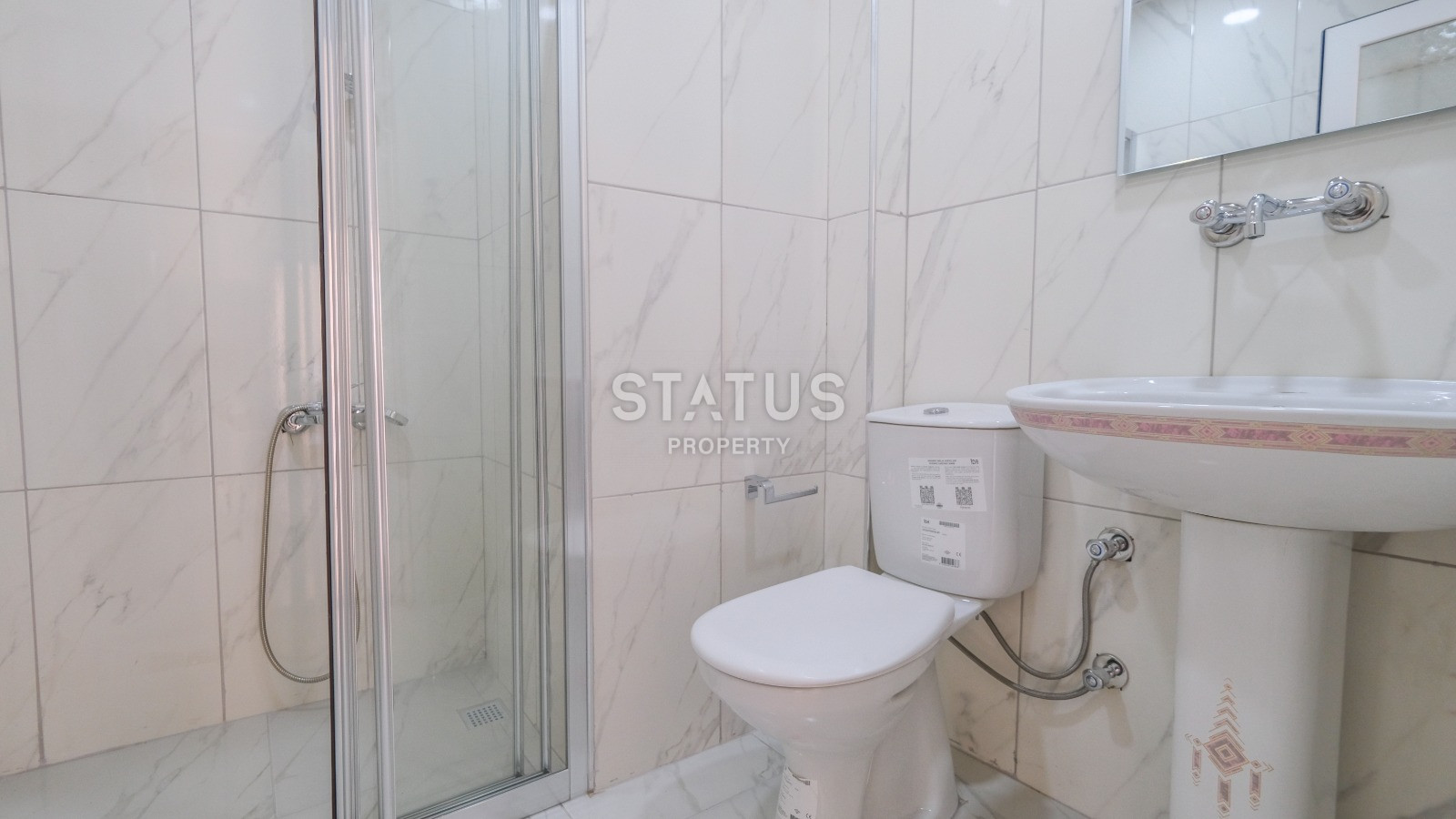 Трёхкомнатная квартира в доме городского типа 200м от моря в Махмутларе. 105м2 фото 21