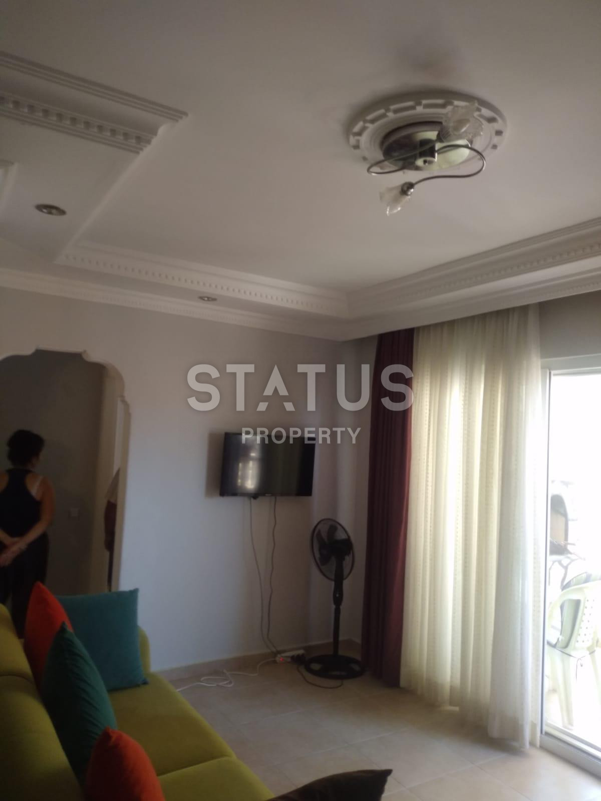 Трёхкомнатная меблированная квартира в Демирташе. 90м2 фото 8