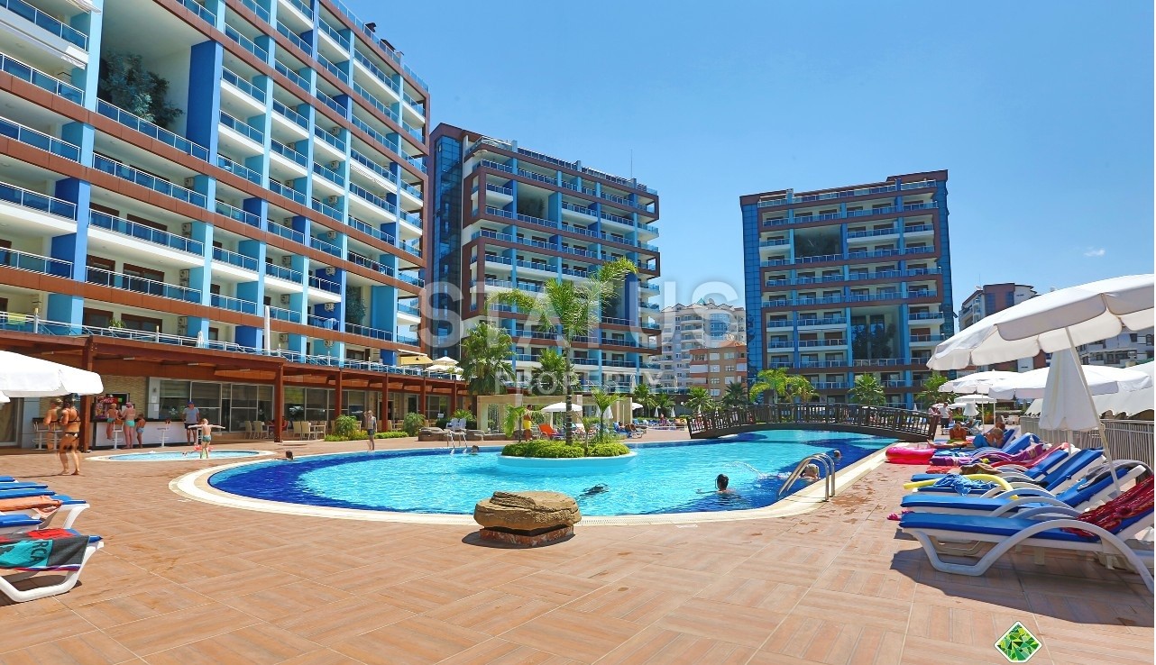 Меблированные апартаменты в комплексе с инфраструктурой в Джикджилли, 65 м2 фото 18